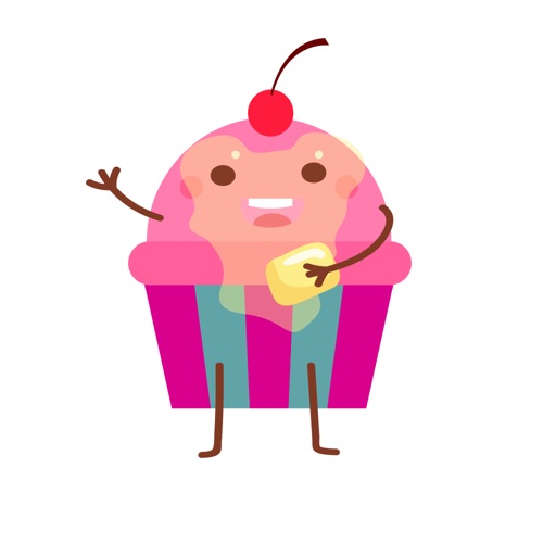Delicious Cupcake Emoji