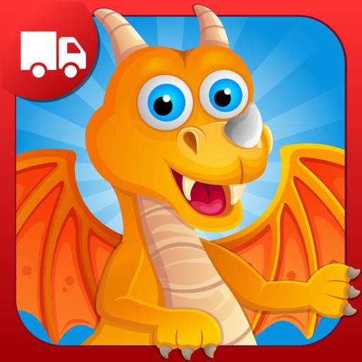 Dragons Activity Center Puzzle Game For Kids icon