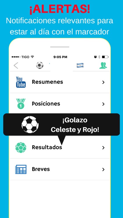Celeste y Rojo - Fútbol de Buenos Aires, Argentina