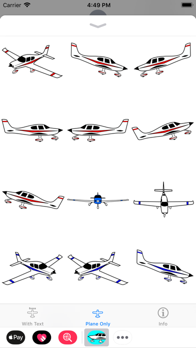 Cirrus SR22 Sticker App screenshot 3