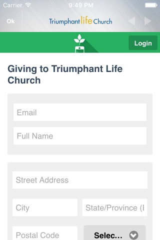 Triumphant Life Church screenshot 2