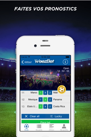 WeezBet screenshot 2