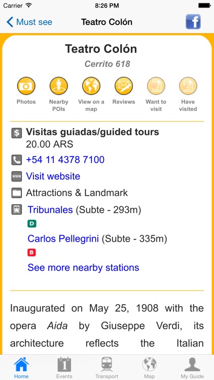 Buenos Aires Travel Guide Offline screenshot-4