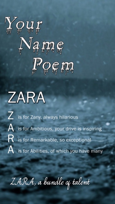 Name Poem Maker screenshot 2
