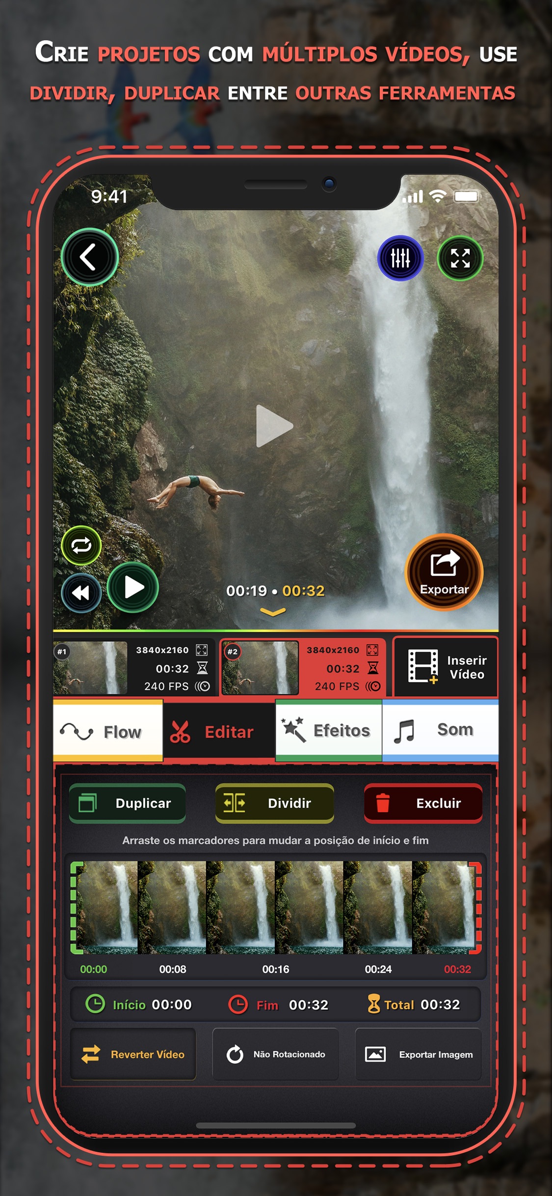 Screenshot do app Flow Speed Control Pro