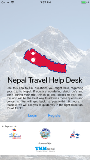 Nepal Travel Help Desk(圖1)-速報App