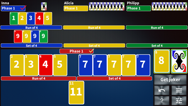 Phase Rummy Plus card game(圖2)-速報App