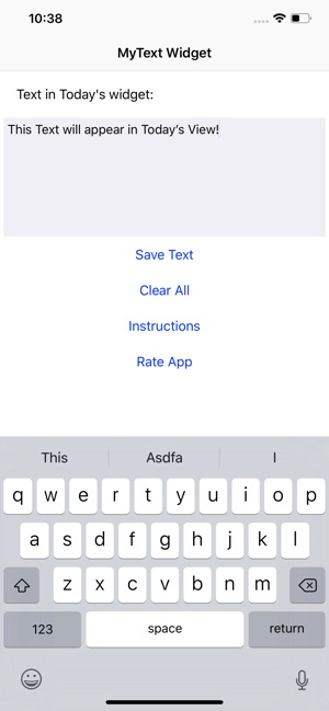 MyText Widget