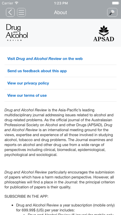 How to cancel & delete Drug and Alcohol Review from iphone & ipad 3