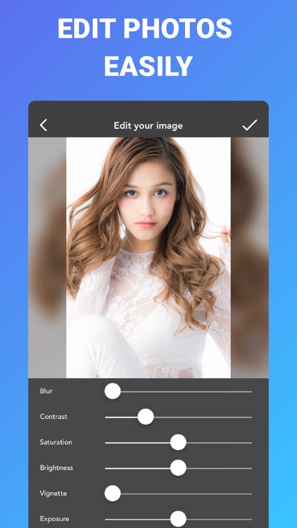 Piclay Photo Blend Editor Text