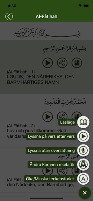 Koranen på Svenska(圖4)-速報App