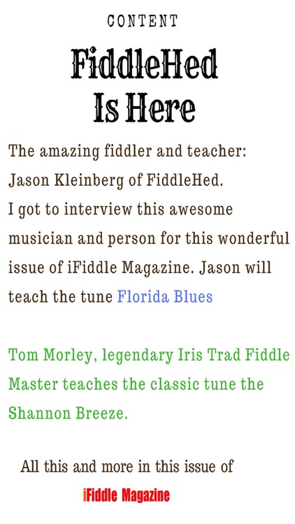 iFiddle Magazine
