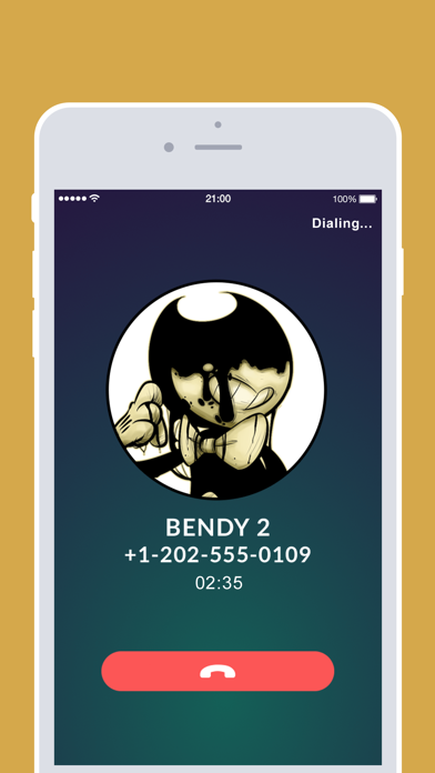 Fake Call From Bendy Machine screenshot 3