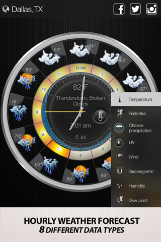 Weather Watch PRO - Complications & Forecasts screenshot 2