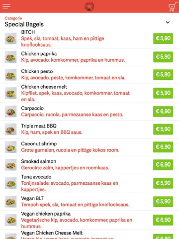 SAP Bagel Juice Bar Voorstad - náhled