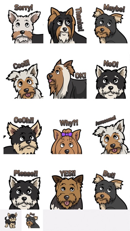 YorkieMoji - Yorkie Emoji & Sticker