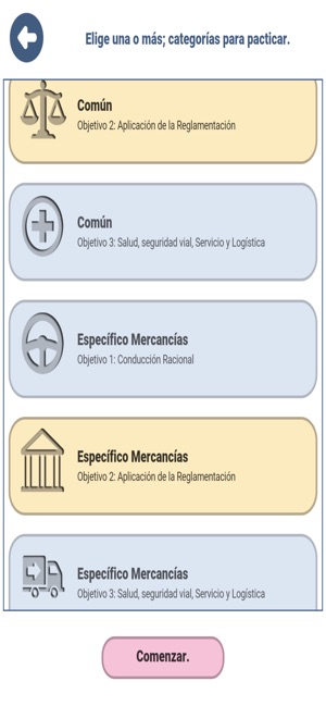 Examen CAP Mercancías España(圖2)-速報App