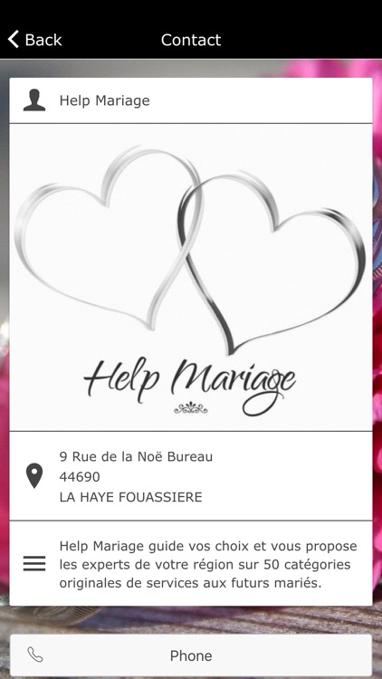 Help Mariage