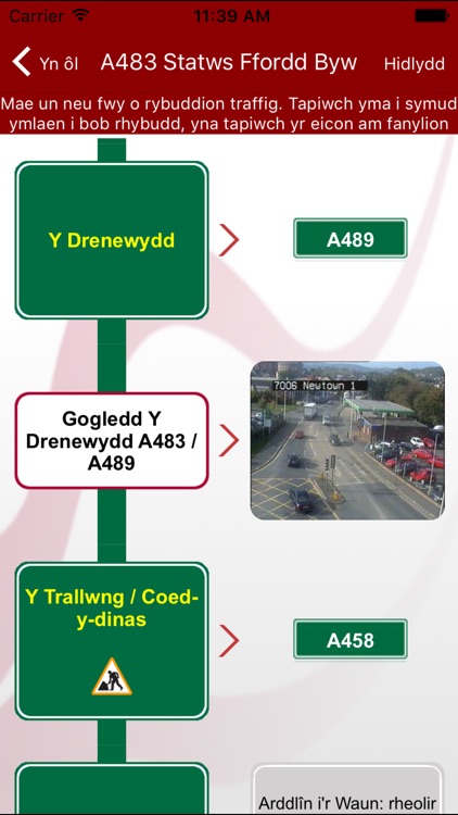 Traffic Wales Traffig Cymru