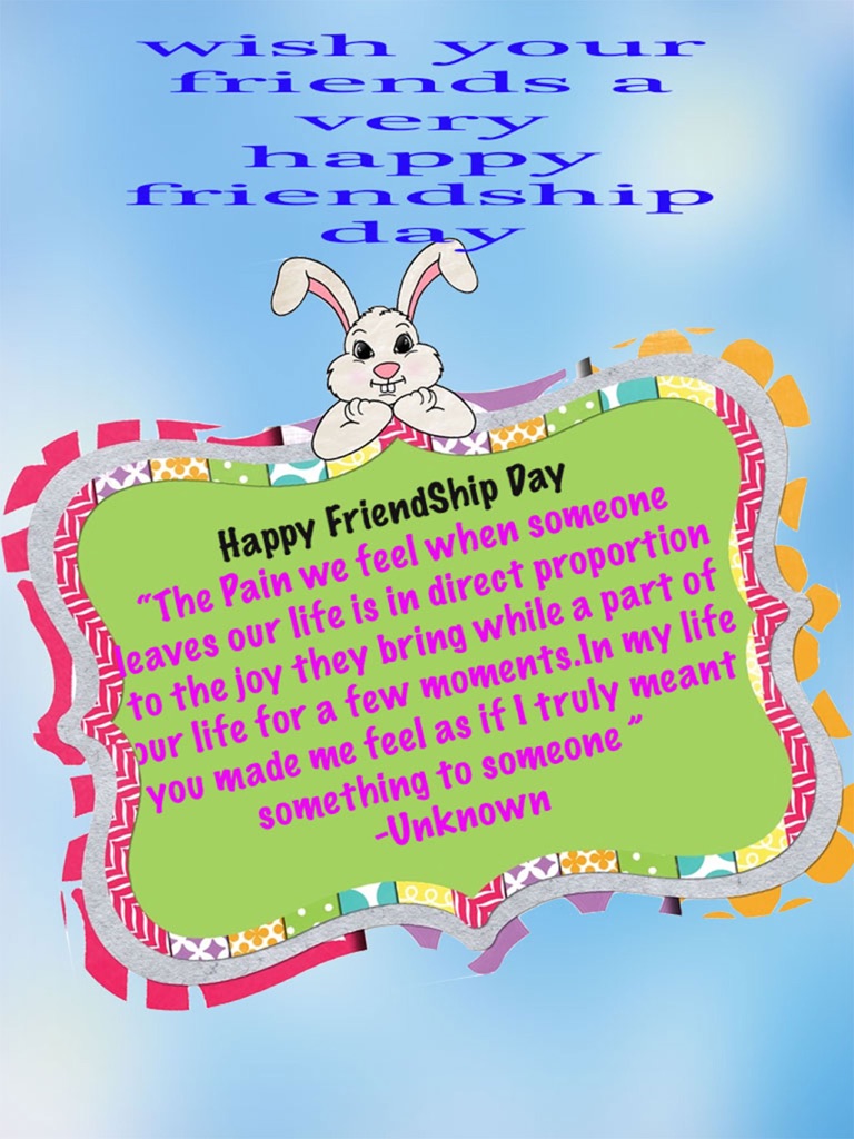 【图】Friendship Day Card And Quotes Wishes(截图3)
