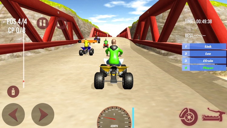 Super ATV Quad bike racing 3D