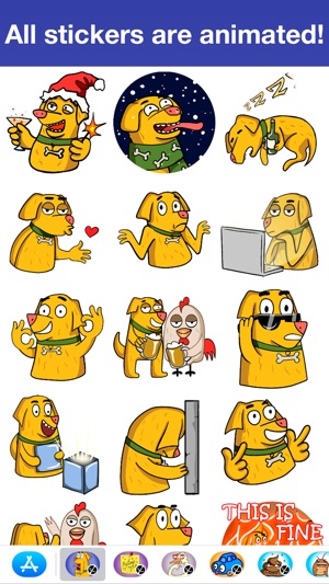 Dog Cooper - Animated stickers(圖2)-速報App