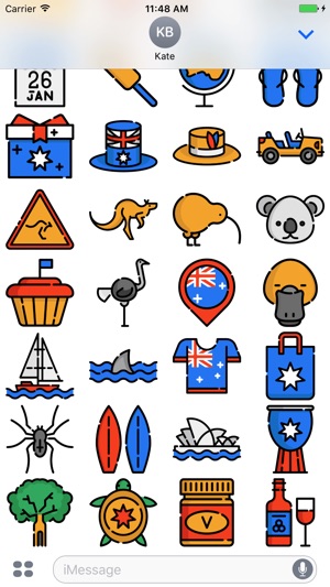 ILoveAustralia Stickers(圖3)-速報App