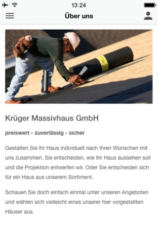 Krüger Massivhaus GmbH screenshot 2