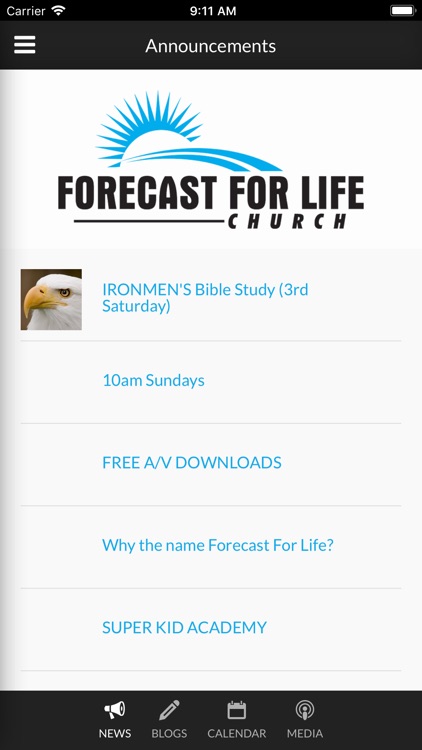 FORECAST FOR LIFE CHURCH