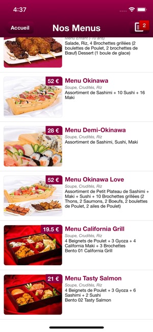 Okinawa - Restaurant Japonais(圖2)-速報App