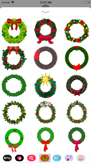 My Christmas Wreath Stickers(圖1)-速報App