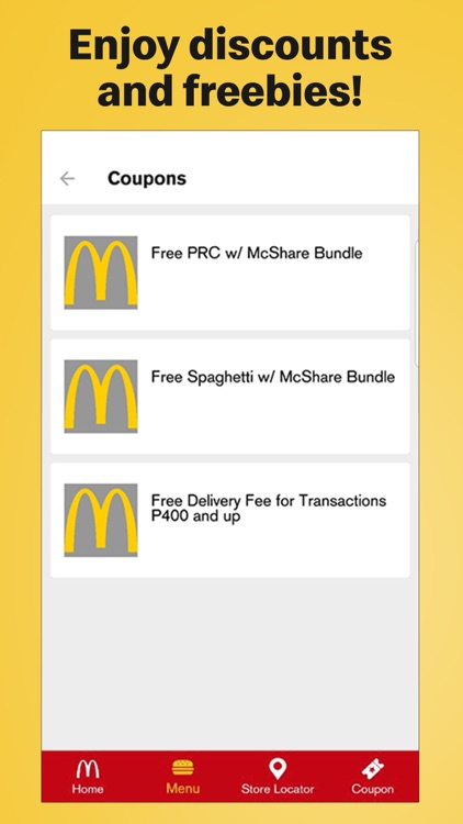 McDo Philippines screenshot-3