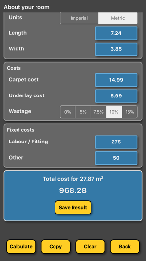 Carpet calculator / estimator(圖1)-速報App