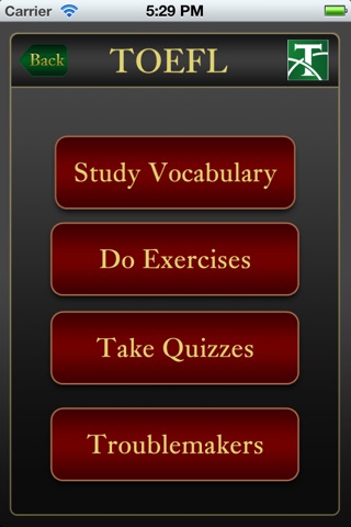 TOEFL & SAT Vocabulary Prep screenshot 2