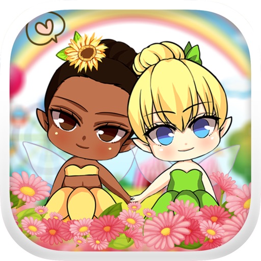 Fairy Angels Stickers & Keyboard Icon