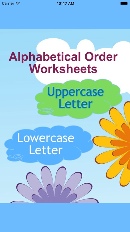 ABC Alphabetical Letters Order Game