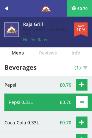 Raja Grill screenshot 4