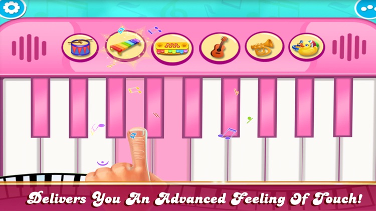 Girly Pink Piano Simulator