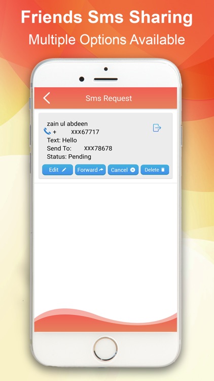 Friends SMS Sharing screenshot-5