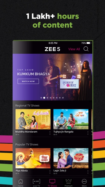 ZEE5 - Shows Live TV & Movies screenshot-3
