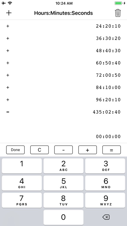 Hours & Minutes Calculator Pro