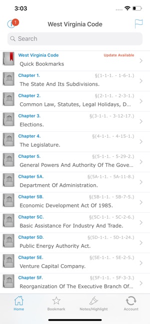 WV Laws, West Virginia Code(圖1)-速報App