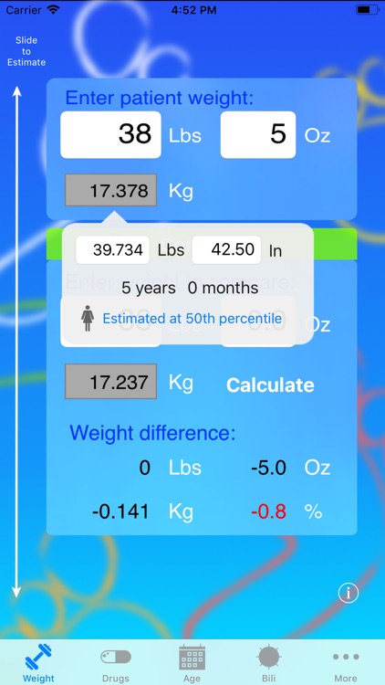Pedi QuikCalc