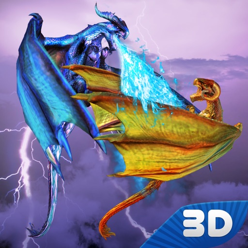 Flying Fire Dragon Fighting icon