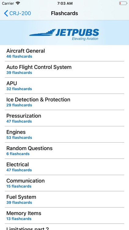 CRJ-200 Study App