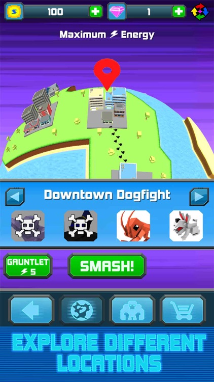 Smashy City: Monster Battles screenshot-3