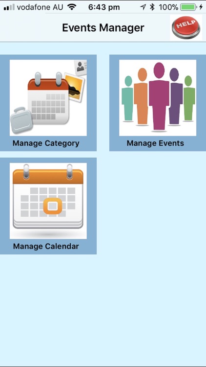 Events Manager