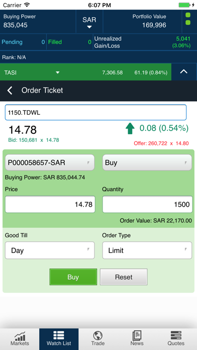 How to cancel & delete Tadawul Trading Simulator from iphone & ipad 2