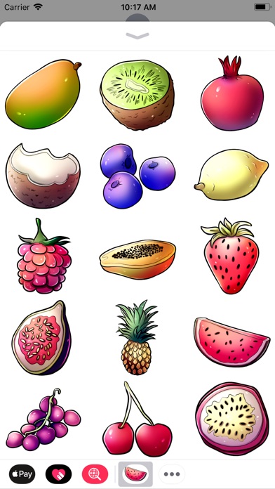 Fruits Stickers by Rike's Art screenshot 2