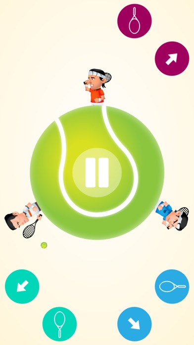How to cancel & delete Circular Tennis: Multiplayer from iphone & ipad 4